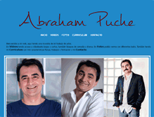 Tablet Screenshot of abrahampuche.com